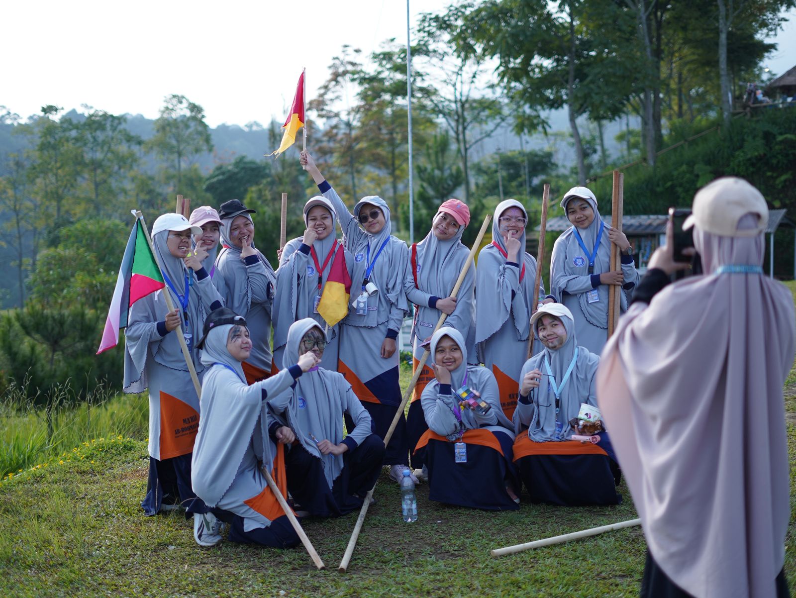 Semangat dan Ukhuwah Warnai Mukhoyyam (Super Camp) Siswi Ar-Rohmah IIBS Bogor